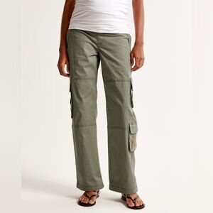 Abercrombie & Fitch Maternity Relaxed Cargo Pants